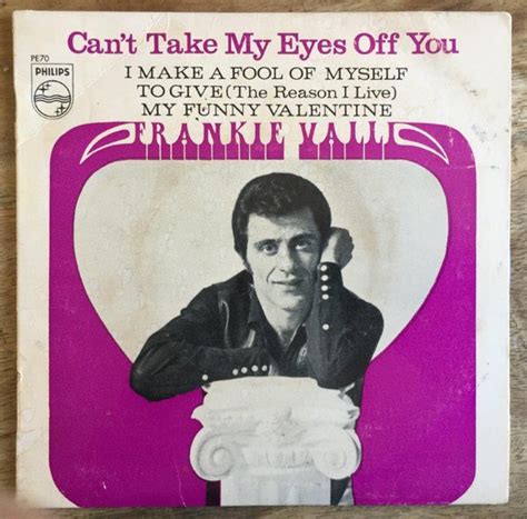 Frankie Valli Can T Take My Eyes Off You Communauté MCMS