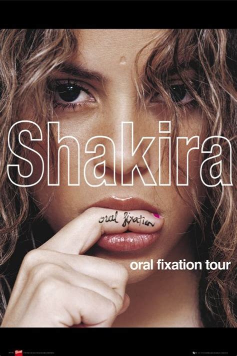 Plakat Obraz Shakira Oral Fixation Tour Kup Na Posters Pl
