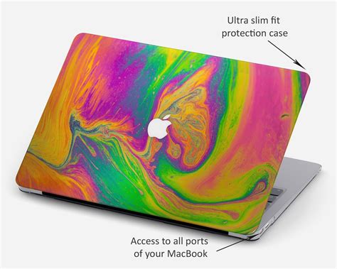 Macbook Pro 13 Case 2020 Unique Design Hard Laptop Case Etsy