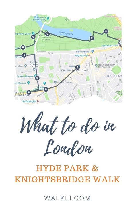 What To Do In London Hyde Park And Knightsbridge Walk Free Travel