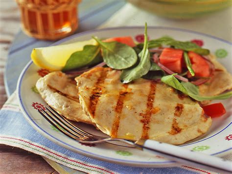 These boneless chicken thighs are crazy popular in our family, especially with the kids. Bobby Flay Recipes: Grilled Chicken Paillard with Lemon ...