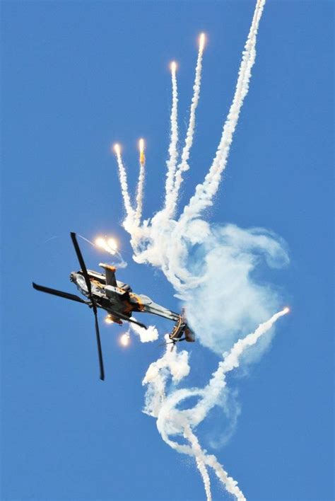 Apache Popping Flares
