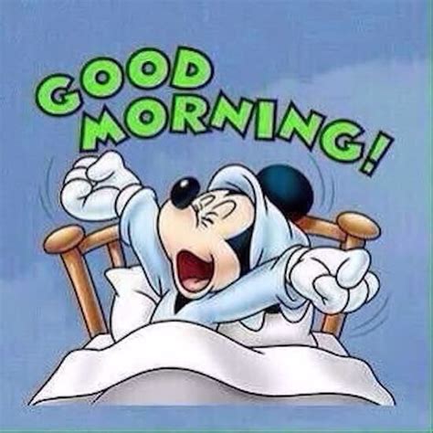 Good Morning Disney Morning Mickey Mouse Good Morning Morning Quotes