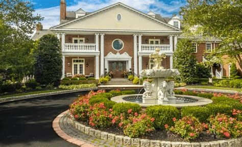 14000 Square Foot Brick Mansion In Moorestown Nj Homes Of The Rich