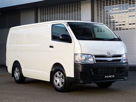 Toyota Hiace LWB Van AU-spec 2004–10 wallpapers (2048x1536)