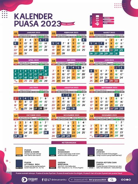 Kalender Puasa 2023 Pdf
