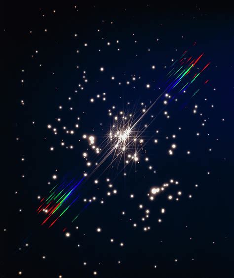 Starfield Demonstrating Astronomical Spectroscopy Photograph By Tony
