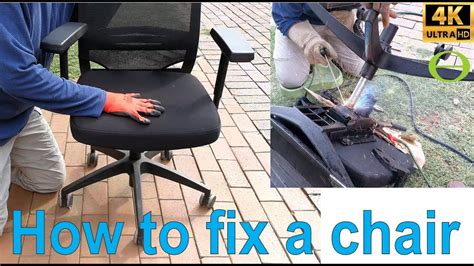 How To Fix An Office Chair By Welding It Youtube