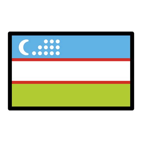 Uzbekistan flag emoji clipart. Free download transparent .PNG | Creazilla