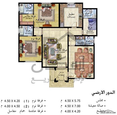 مخطط بيت دور واحد من اسكان لادارة المشاريع. مخطط بيت دور واحد من اسكان لادارة المشاريع اجمالى المساحه 178 متر مربع | House design, Gallery ...