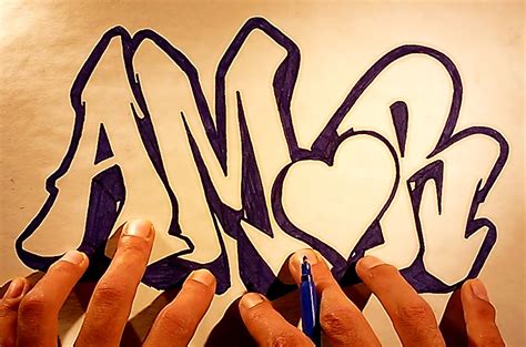 Dibujos de amor para dibujar faciles. Como hacer letras 3d dibujos de amor bonitos faciles para ...