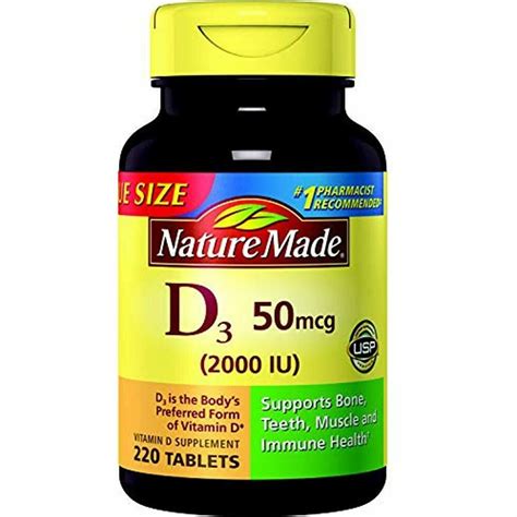 Vitamine Nature Made Triple Flex With Vitamin D3 Walmart