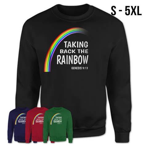 Taking The Rainbow Back Genesis 913 Christian T Shirt Teezou Store