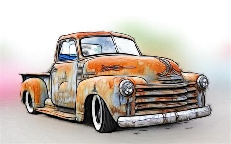 The front page of the internet. Chevy C10 Drawing at GetDrawings | Free download