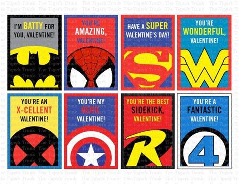 Image 0 Superhero Valentines Valentines Cards Valentines For Kids