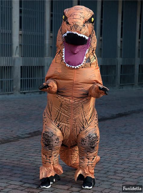 Inflatable T Rex Dinosaur Costume For Adults Jurassic World The