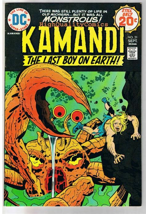 Kamandi 21 Vf Jack Kirby Last Boy On Earth 1972 More Jk In Store
