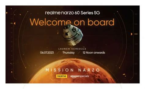 Realme Prepara Lanzamiento De La Serie Narzo En Amazon India