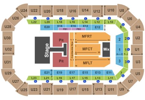 Dow Event Center Tickets In Saginaw Michigan Seating Charts Events