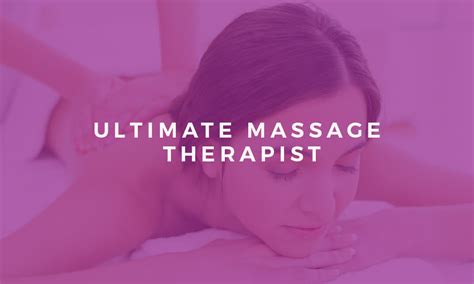 Ultimate Massage Therapist Training Level 2 Alpha Academy