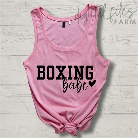 Boxing Svg Loud And Proud Boxing Babe Svg Boxing Babe Svg Etsy