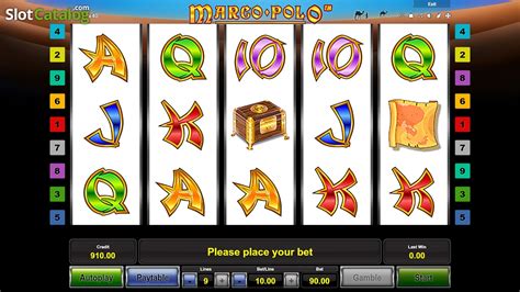 Marco Polo Novomatic Slot Free Demo And Game Review