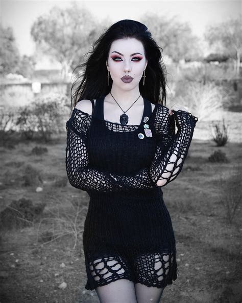 Kristiana Gothic Outfits Goth Beauty Gothic Fashion