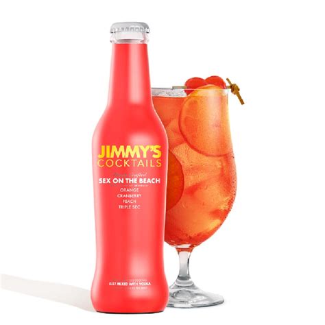 Buy Jimmys Cocktail Sex On The Beach Mixer 250ml Online At Best Prices