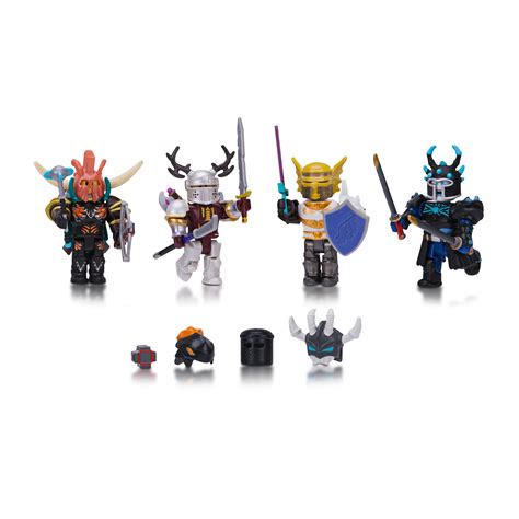 Roblox Action Collection Days Of Knight Four Figure Pack Includes