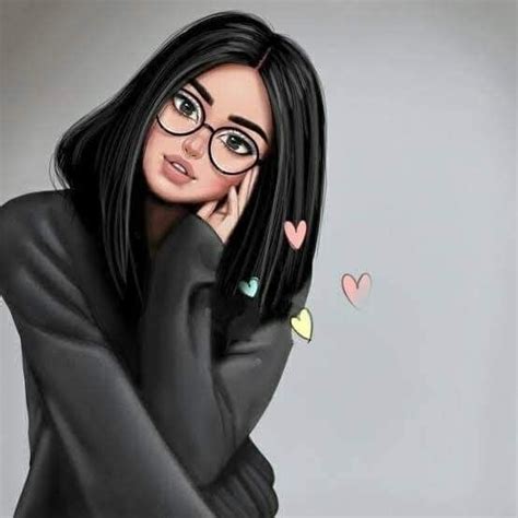 Instagram Chandah Cartoon Girl Drawing Digital Art