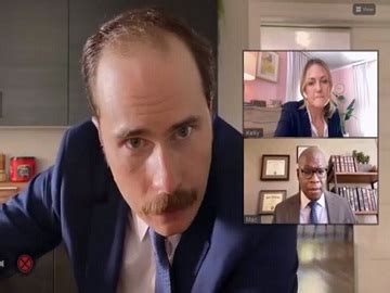 I'm so sorry for bringing avril lavigne into this. Folgers Coffee Commercial: Man with No Pants During Videocall