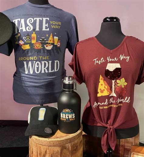 Which ones will you be dining at?. Epcot Food and Wine 2020 merch ⋆ ZANNALAND!