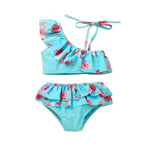 Swimsuit Two Piece Girls Girls Bathing Suits Toddler Baby Kid Girls Two