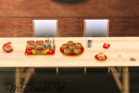 Edible Junk Foods Sims 4 Studio
