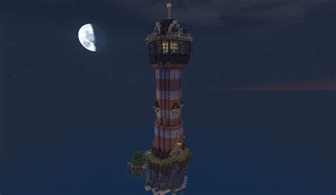 Do you want minecraft light to have a color like rainbow? Lighthouse | Minecraft lighthouse, Minecraft, Minecraft ...