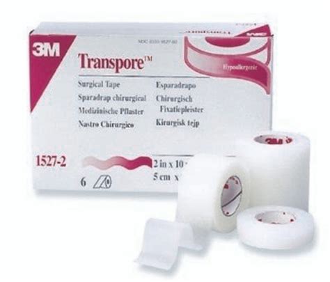 3m Transpore Medical Tape 1 Inch X 1 12 Yard Box Of 100