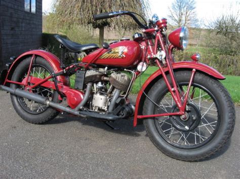 Restored Indian Scout - 1943 Photographs at Classic Bikes ...
