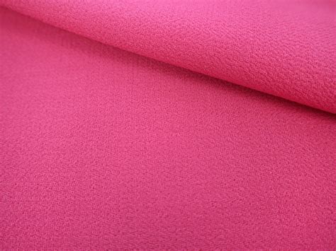 Italian Wool Double Crepe In Pink Bandj Fabrics