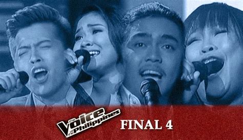 The Voice Of The Philippines Grand Finalists Named