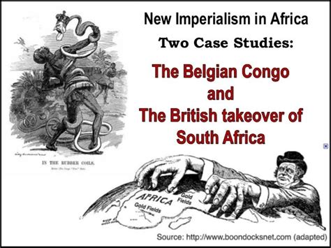 Belgian Congo And British In South Africa