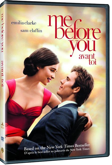 A film adaptation of the book was made recently which received a lot of appreciation from the viewers. Me Before You: heartbreaking love story - Blu-ray review ...