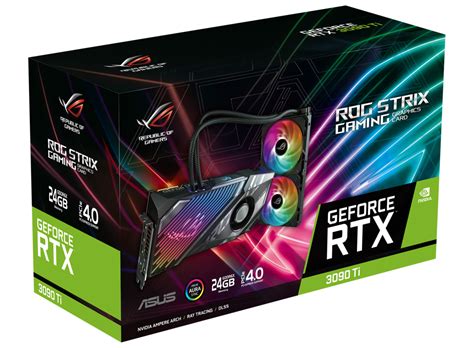 Rog Strix Lc Geforce Rtx 3090 Ti 24gb Gddr6x Graphics Card Asus Global