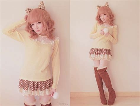 Blouse Cute Kawaii Japanese Japanese Fashion Skirt Wheretoget
