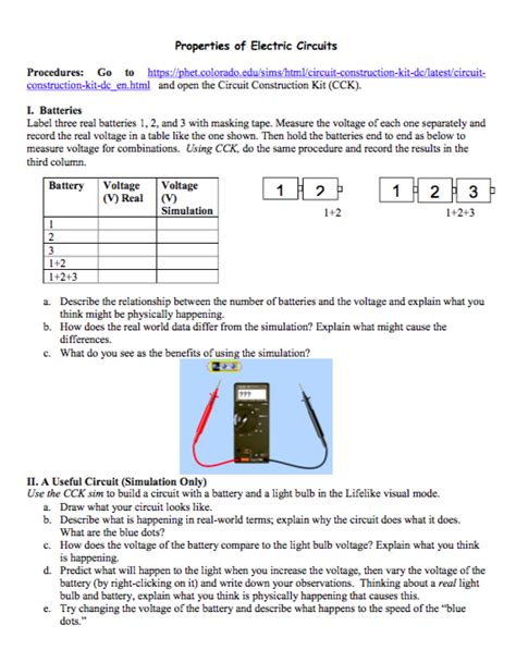 Parallel circuits parallel circuit rule for voltage voltage across parallel branches is the same. Circuit Builder Answer Key + My PDF Collection 2021