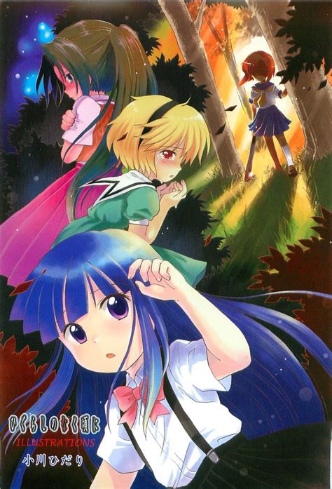 Furude Rika Ryuuguu Rena Houjou Satoko And Sonozaki Mion Higurashi