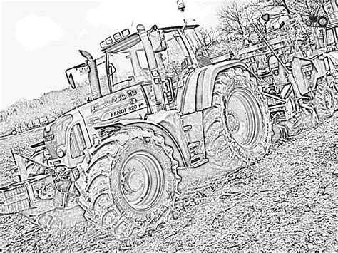 Fendt 1050 Zum Ausmalen