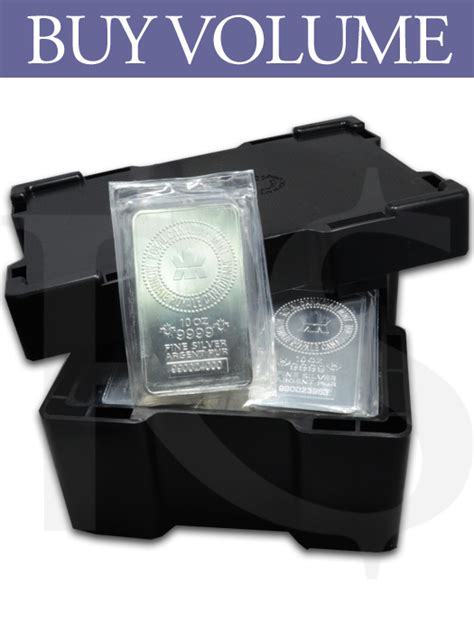 Royal Canadian Mint Rcm 10 Oz Silver Bar Monster Box 500 Oz Buy