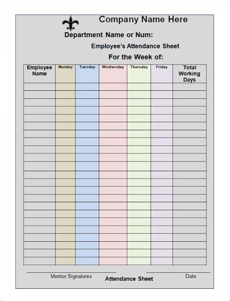 Here are our 10 favorite tools to use. Employee Attendance Sheet Excel 2018 | Tracker, System ...