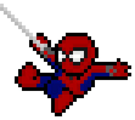 Spider Man Pixel Art Drawing Minecraft Png 1200x1200p