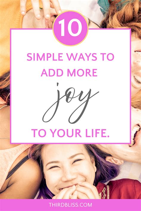 Living A Joyful Life Doesnt Have To Cost Much Most Of The Time Joy